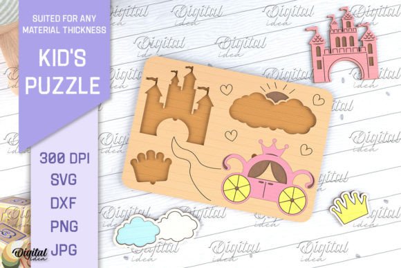 Download Kids Puzzles Laser Cut. Educational SVG - Educational svg Collection