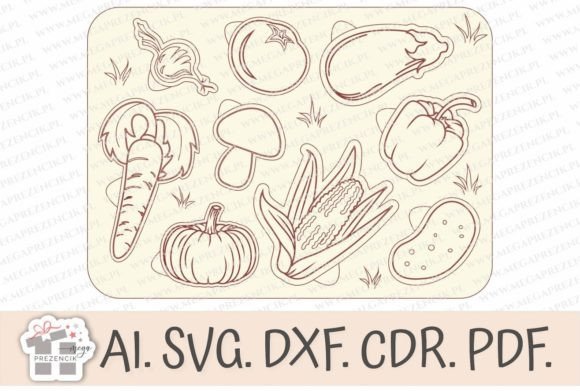 Download Laser Cut Vegetable Educational SVG - Educational svg Collection