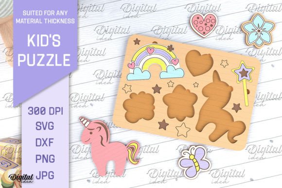 Download Kids Puzzles Laser Cut. Educational SVG - Educational svg Collection