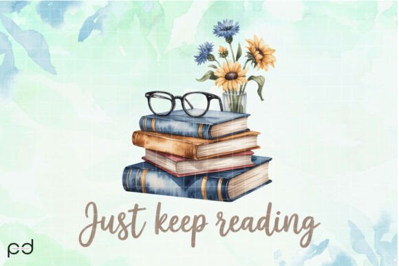 Download Just Keep Reading Graphics - Reading graphics Collection