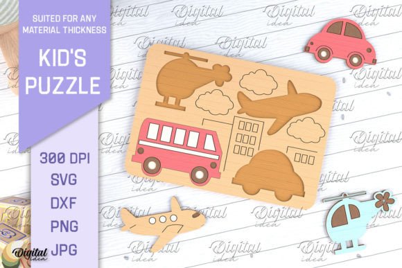 Download Kids Puzzles Laser Cut. Educational SVG - Educational svg Collection