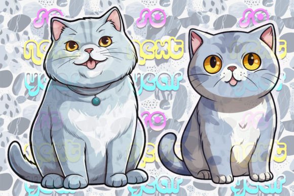 Download 8 British Shorthair Style Cat Designs - Cat designs Collection
