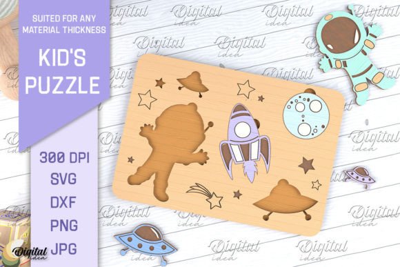 Download Kids Puzzles Laser Cut. Educational SVG - Educational svg Collection