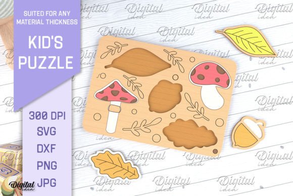 Download Kids Puzzles Laser Cut. Educational SVG - Educational svg Collection