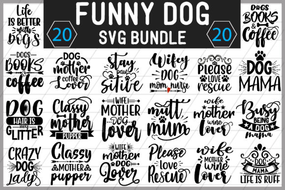 Download Funny Dog SVG Bundle - Dog svg bundle Collection